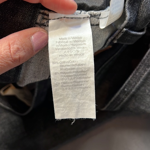 EUC Madewell 10 inch high rise skinny jeans size 26 tall - Picture 5 of 9